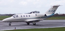 Cessna CitationJet CJ1 der Eisele Flugdienst