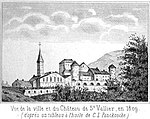 Замок Сен-Валлье (Дром) - 1809.jpg