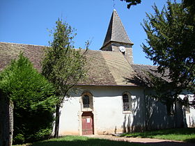 Vue générale de l'église, sous le vocable de saint Blaise.