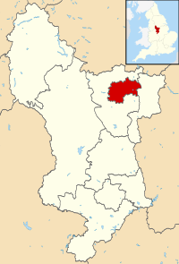 Chesterfield UK locator map.svg