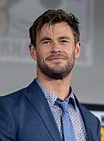 A photograph of Chris Hemsworth