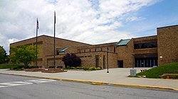 Christiansburg High school Building.jpg