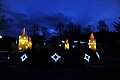 Christmas decorations in Slunj