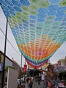 Cielo tejido, instalación para el Corredor cultural Carranza en la Feria Nacional de San Marcos 2024 09.jpg