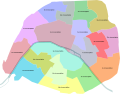 Circonscriptions législatives de Paris en 2012