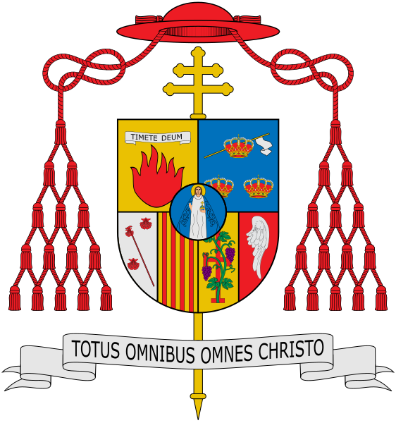 File:Coat of arms of Vicente Enrique y Tarancón.svg