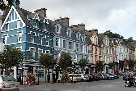 Cobh railway station is by the cruise ship quay