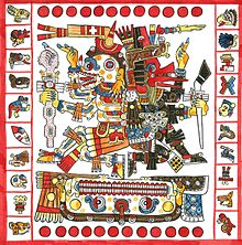 Borgia Codex Mictlantecuhtli And Quetzalcoatl