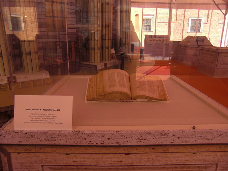 File:Codex Vaticanus, XXI Targi Wydawców Katolickich 2015-05-03 0002.JPG