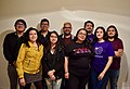 Foto grupal del Primer Coloquio de Wikimedia México, enero de 2020, en Ciudad de México.