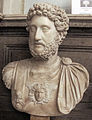 Büste von Commodus (r. 180-192).