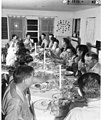 Commodore George A Seitz's dinner party on Kwajalein Atoll, probably August 1947 (DONALDSON 120).jpeg