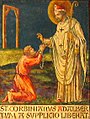 St. Corbinianus Adalbertum a supplicio liberat - Saint Corbinian frees Adalbert at his humble entreaty