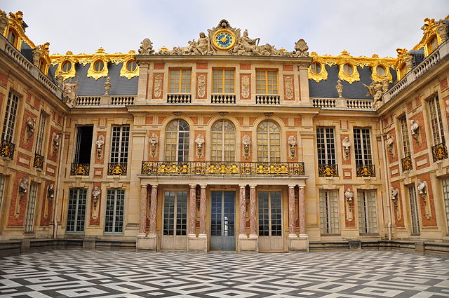 Image: Cour de Marbre du Château de Versailles October 5, 2011