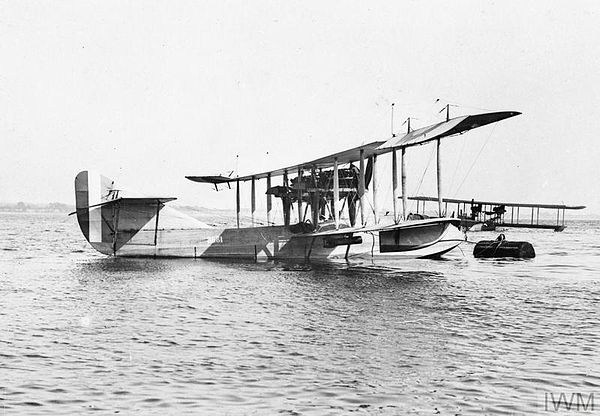 Curtiss H-12 'Large America' in RNAS service, c.1917.