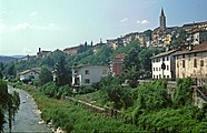 Ansicht von Belluno, Piave