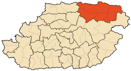 Distretto di Azeffoun – Mappa