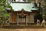 日本武尊を祭った白鳥神社（大福山山頂）
