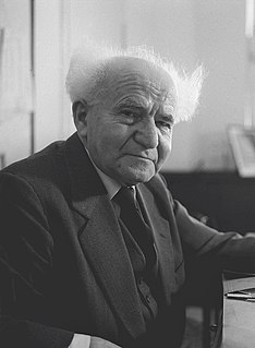 David Ben-Gurion Israeli prime minister (1886–1973)