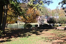 DeSoto Lake on the Darlington School campus DeSoto Lake, Darlington School, Rome, GA Nov 2017.jpg