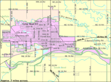 Carte détaillée de Great Bend, Kansas.gif