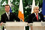 Thumbnail for File:Dmitry Medvedev in Cyprus 7 October 2010-13.jpeg