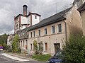 ehemalige Mühle, turmartiges Gebäude der ehemalige Malzfabrik, Villa „Haus Flora“