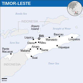 East Timor - Location Map (2013) - TLS - UNOCHA.svg
