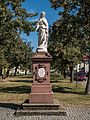 * Nomination Mary statue on the square in Ebing --Ermell 11:47, 19 September 2016 (UTC) * Promotion Good quality --Halavar 11:58, 19 September 2016 (UTC)