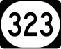 Kentucky Rota 323 işaretleyici