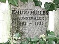 Emilio Müller (1892–1932) Kunstmaler, Friedhof Sissach.jpg