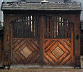 Entrance into churchyard - Bocsa, Salaj.jpg