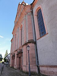 Deutsch: Nordseite vom Schiff Français : Façade nord de la nef