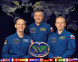 (no kreisās) Kleitons Andersons, Fjodors Jurčihins, Oļegs Kotovs