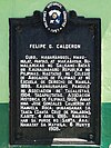 Felipe G. Calderon NHCP Historical Marker.jpg