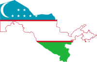 Flag-map of Uzbekistan.svg