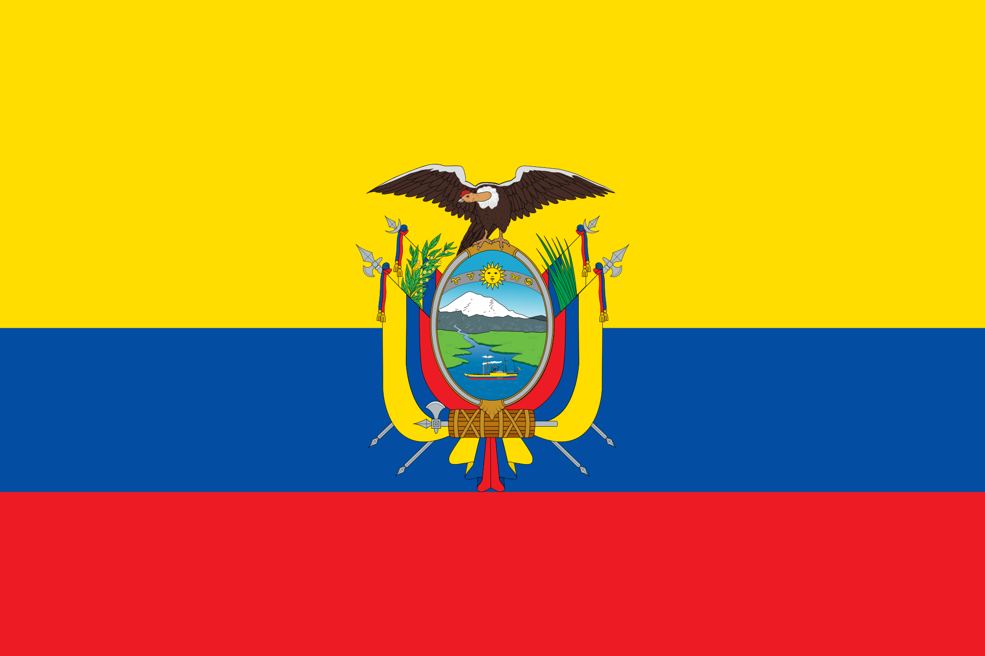 Image result for flag ecuador