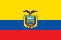 Vlag van Ecuador