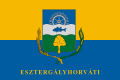 Flag of Esztergályhorváti.svg