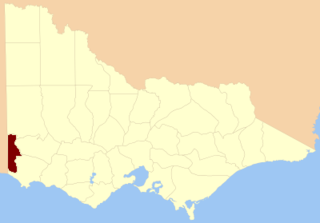 County of Follett Cadastral in Victoria, Australia