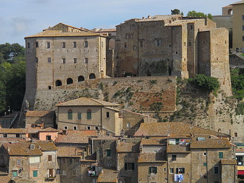 Die Fortezza Orsini in Sorano