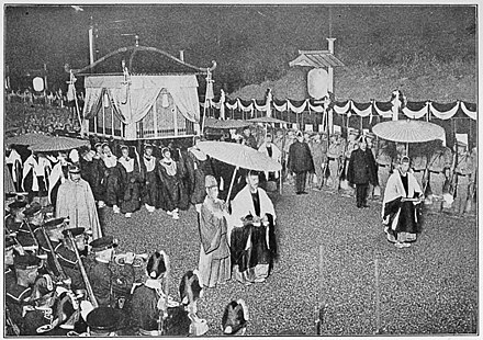 Funeral of Emperor Meiji, 1912