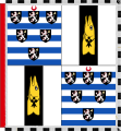 Garter Banner del 7º Marqués de Salisbury.svg