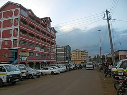 Stadtzentrum von Gatundu