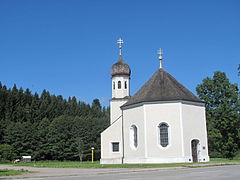 Geretsried Nikolauskapelle: Geschichte, Bauwerk, Ausstattung