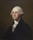 Gilbert Stuart, Portret Georga Washingtona, 1825 r.
