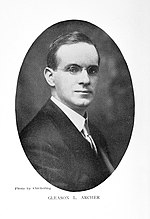 Suffolk University founder Gleason Archer Sr., c. 1915 Gleason Archer founder of Suffolk University.jpg