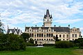 * Nomination Grafenegg Castle, Lower Austria --Uoaei1 08:17, 16 September 2016 (UTC) Comment Since it is a central composition I'd suggest a correction also of the horizontal lines --Moroder 17:37, 16 September 2016 (UTC)  Done Thanks for the hint --Uoaei1 18:48, 16 September 2016 (UTC) * Promotion Good quality. Please give to the single candidates a different description. That makes work easiear to reviewers to identify the images --Moroder 20:13, 16 September 2016 (UTC)