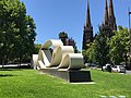 English: Great Petition, a 2008 sculpture in Burston Reserve in East Melbourne, Victoria