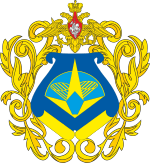 Great emblem of the Plesetsk Cosmodrome.svg